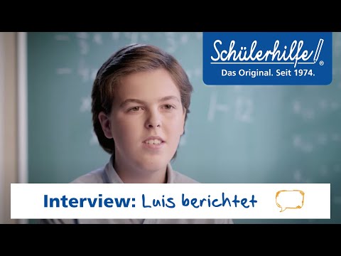 Luis berichtet – Schülerhilfe Kunden im Interview