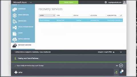 Getting Started with Azure Backup  Set up a backup vault on Azure  Part 1 of 3