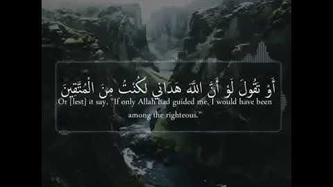 (أن تقول نفسا ياحسرتا على مافرطت في جنب الله)سورة الزمر _ماهر المعيقلي