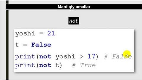 Python chiziqli, tarmoqlanuvchi va takrorlanuvchi dasturlar