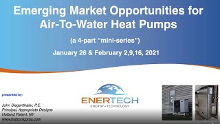 Part 1: An Overview of Modern Air to Water Heat Pumps