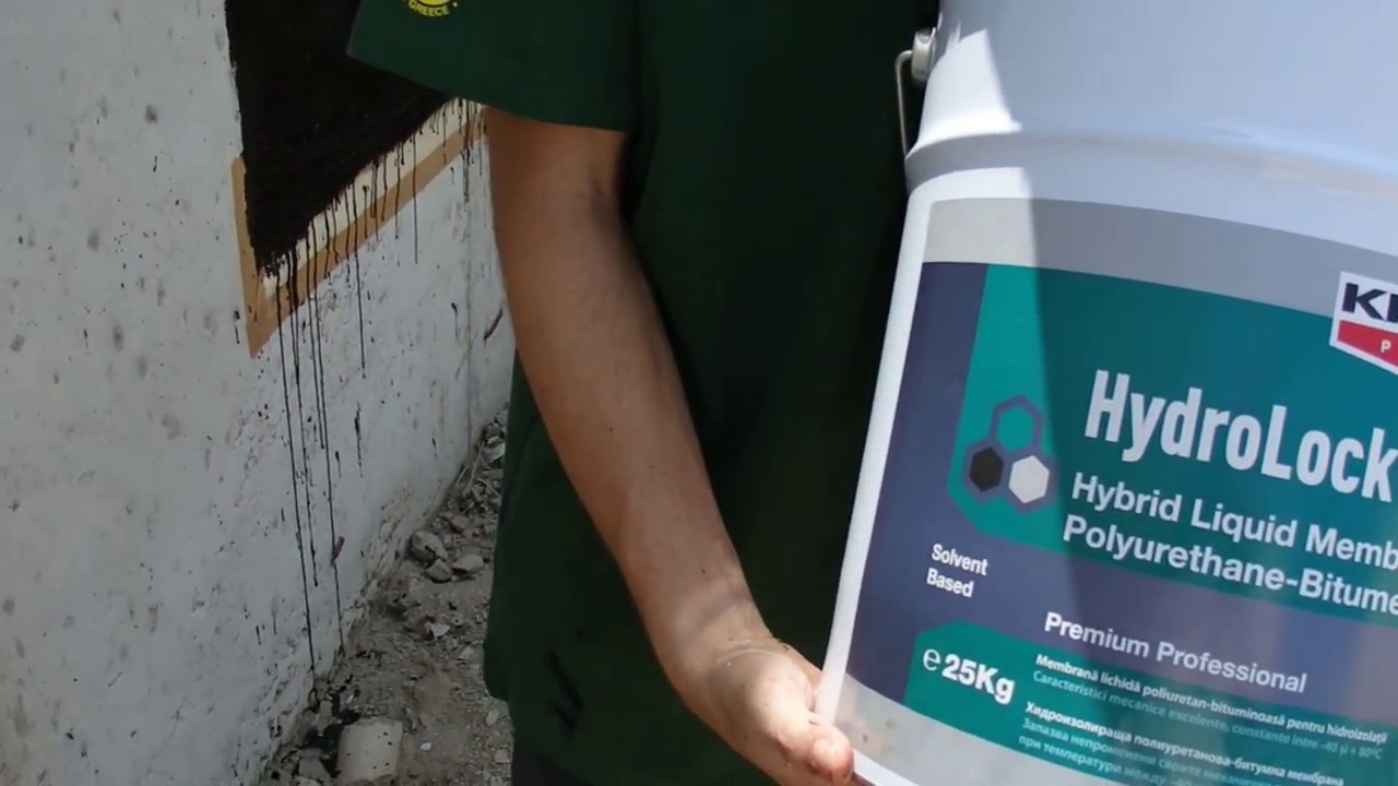 KRAFT Hydrolock Hybrid PU Bitumen - YouTube