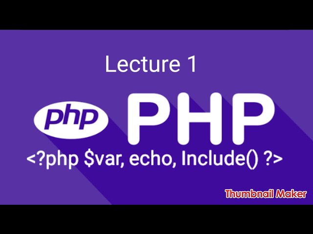 PHP | Introduction tutorial in Hindi lecture 1