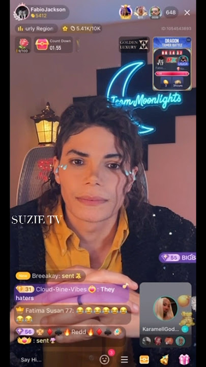 Fabio Jackson Surprises Fans 1st Day On Bigo Live! #bigo #bigoliveupdate #bigovoice #michaeljackson