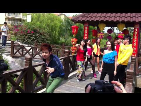 钟盛忠 阿妮 春天来了 MV拍摄现场