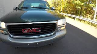 4K Review 2001 GMC Sierra 1500 SL 4x4 Pick-up Truck Virtual Test-Drive & Walk-around