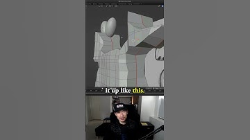 Hidden faces while UV unwrapping for 3d model low poly character in Blender - 2.1: Nosy Tails