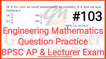 #103 Daily Question Practice of Engineering Mathematics for BPSC (Assistant Professor & Lecturer)