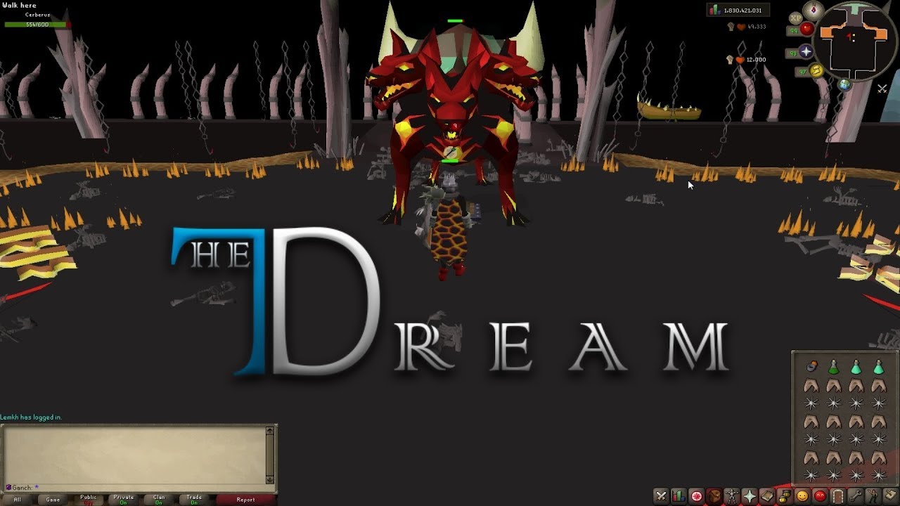 The Dream RSPS | Cerberus Guide - Mechanics, Gear, & Hints!