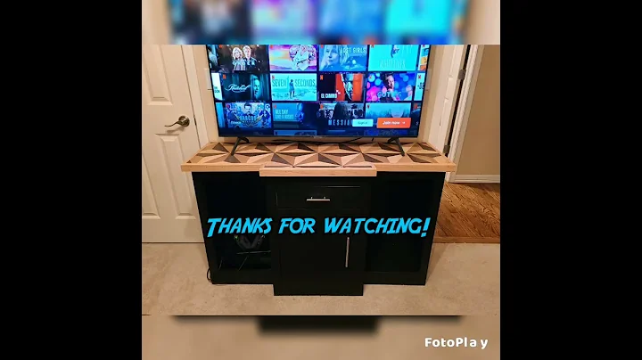 Entertainment center build