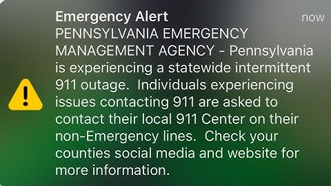 The Very End of a Statewide 911 Outage Emergency EAS Message on WKST-FM (7/11/25)