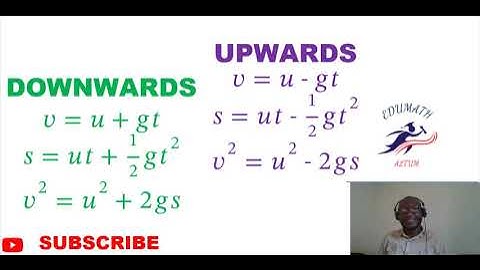 MOTION UNDER GRAVITY PART 1