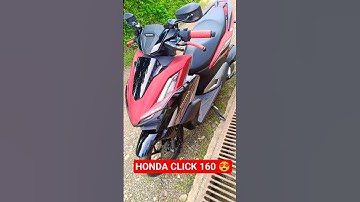 HONDA CLICK 160😍Love it❤️Nice Color😍#hondaclick160 #shortvideo #viralvideo #youtubeshorts