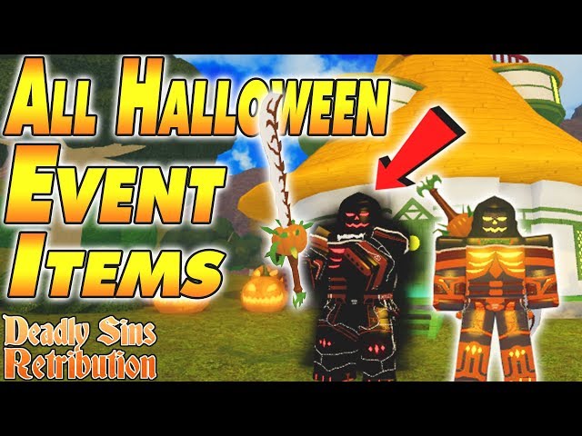 All HALLOWEEN Event Items Showcase