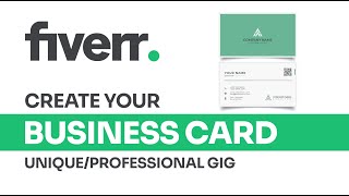 How to create Unique Business Card Design GIG on Fiverr screenshot 5