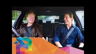 Conan Drives With Tom Cruise
