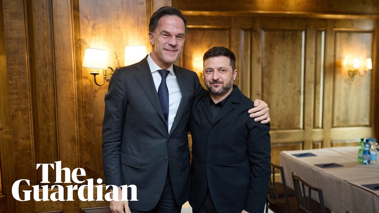 Nato chief Mark Rutte marks four years since Russia invaded Ukraine – watch live