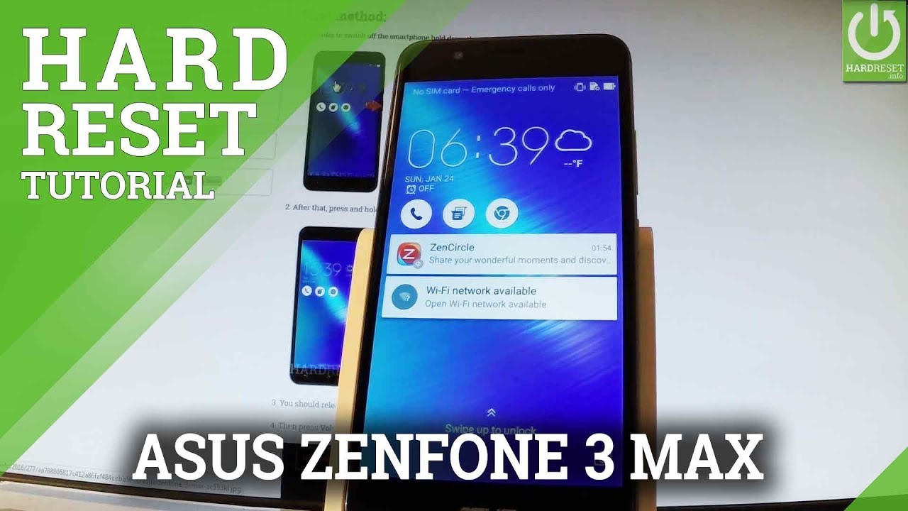Hard Reset Asus Zenfone 3 Max Zc553kl How To Hardreset Info