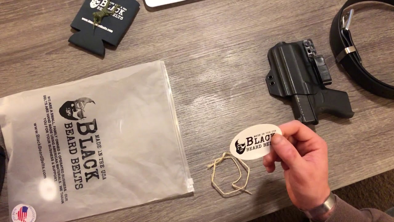 Blackbeard Belts Romeo Gun Belt YouTube