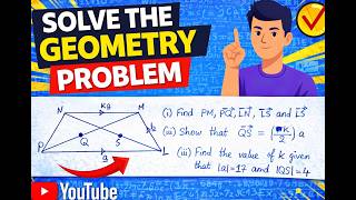 Solving an amazing problem on vector geometry & position vectors