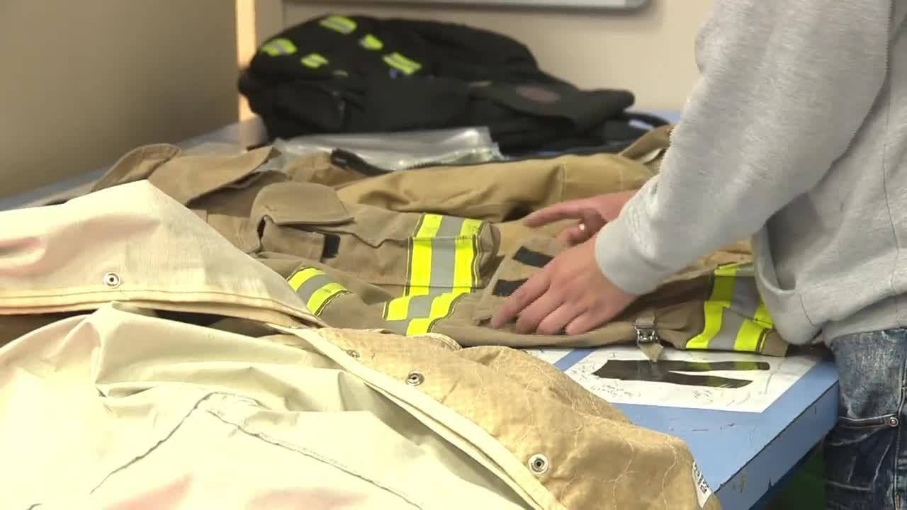 WEB EXTRA Process of cleaning firefighter equipment YouTube