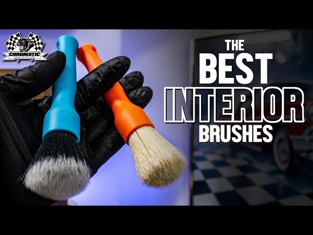 The Best Interior Detailing Brushes - 6.5 Inch Detail Factory Brushes! 