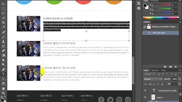 PSD to HTML Bangla Tutorial (Part 04) - Tutbd.com