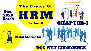 INTRODUCTION - HUMAN RESOURCE MANAGEMENT || CHAPTER-1(Part-3) || UGC NET COMMERCE DEC 2020