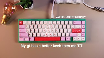 GIRLS DESERVE EXPENSIVE KEYBOARDS! | $200 PORTICO65 GASKET MOUNT | BOBA U4T THOCKY