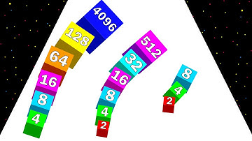 Cube Arena 2048: Merge Numbers Level Up Grow Cube Gameplay ( Merge Numbers )