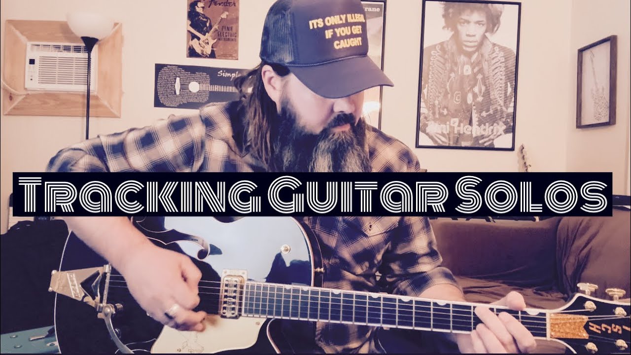 Tracking guitar solos at home. CasinoGuitars YouTube