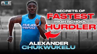 Fastest High School Hurdler Shares His Secrets | Alex Chukwukelu