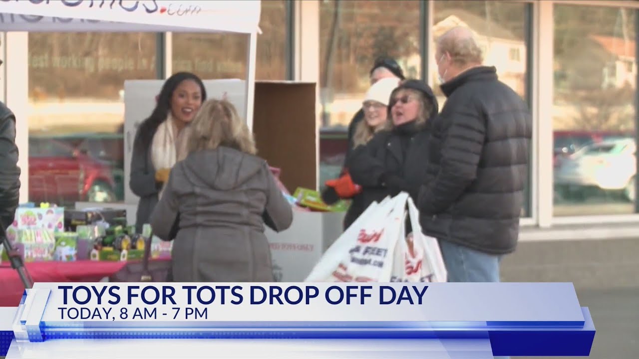 Toys For Tots Drop Off Day You