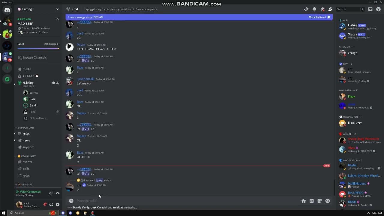 Grub vs Vuu (J4J) (Discord Packing) YouTube