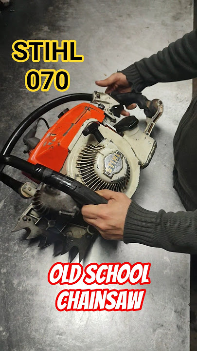 stihl 070 history of chainsaw #stihl