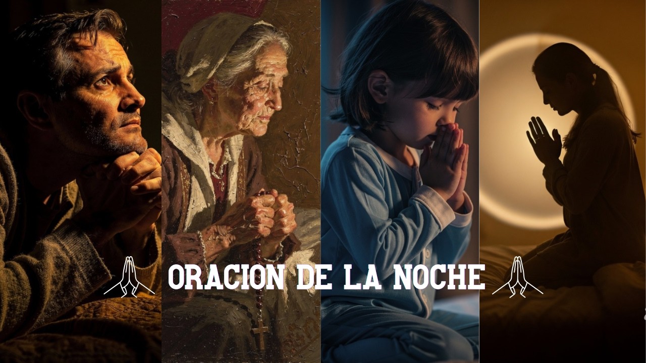 Oracion de la noche - Oracion para dormir en paz con dios - YouTube