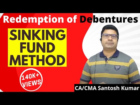 Redemption Of Debentures Sinking Fund Method By Ca Cma