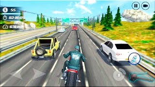 Highway Moto Rider - Traffic Race - Gameplay Android game - racing bike game screenshot 3