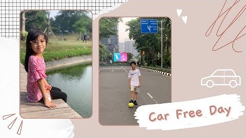 Car Free Day Sudirman Jakarta