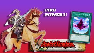 MY HORSE CATCHES FIRE!!!  [Shiranui] Duelist Kingdom || Speed Duel - V4