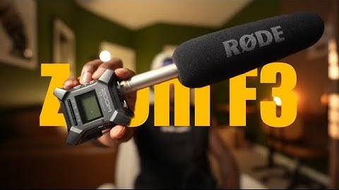 The BEST Wedding Audio Recorder: The Zoom F3