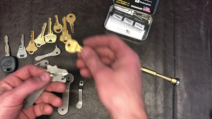 How To Assemble A KeyBar With Multiple Keys & Inserts