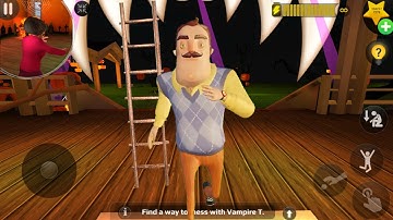 Scary Teacher 3D - New Levels Update New Chapter Miss T and Hello Neighbor Android Gameplay