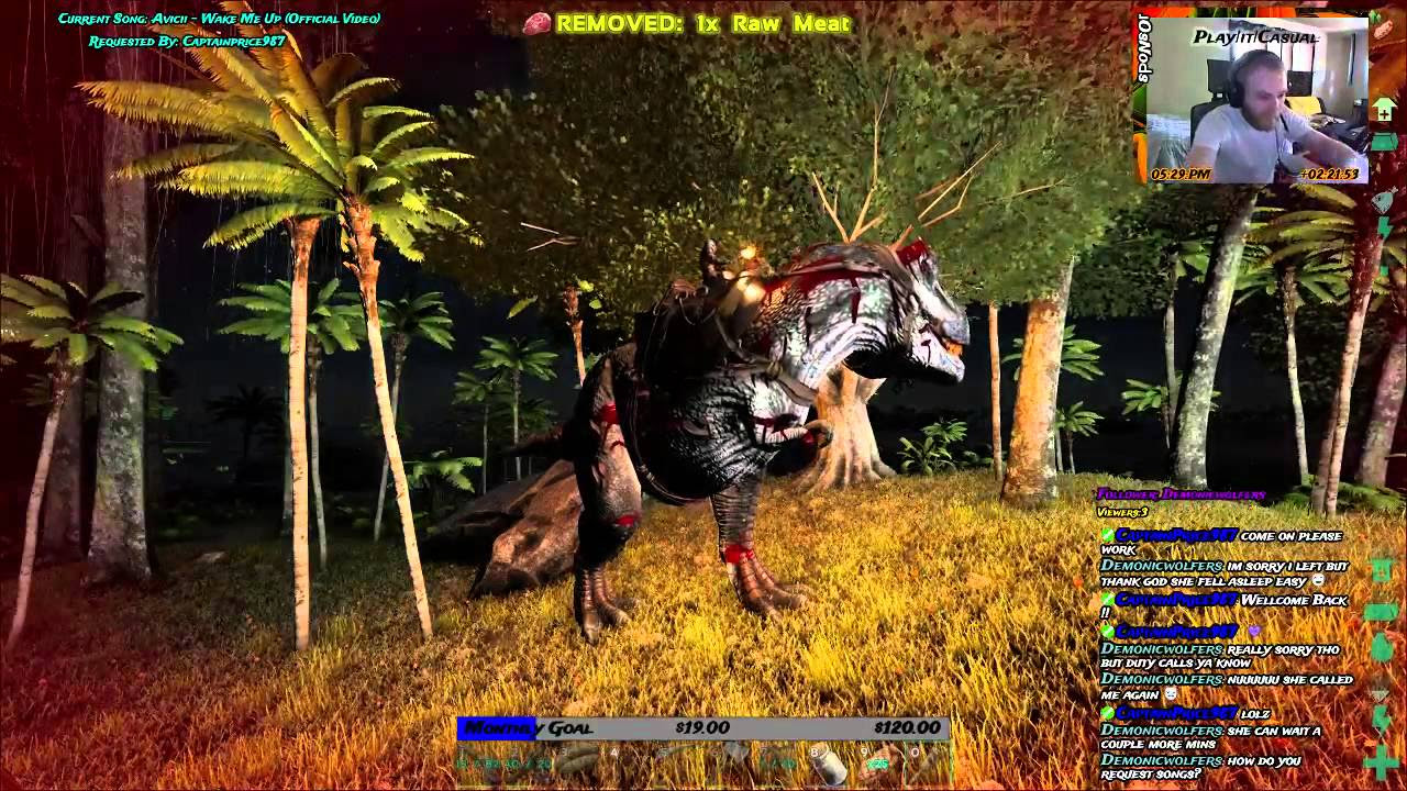 ARK: Survival Evolved - Bug/Glitch Dino Trampoline of Death