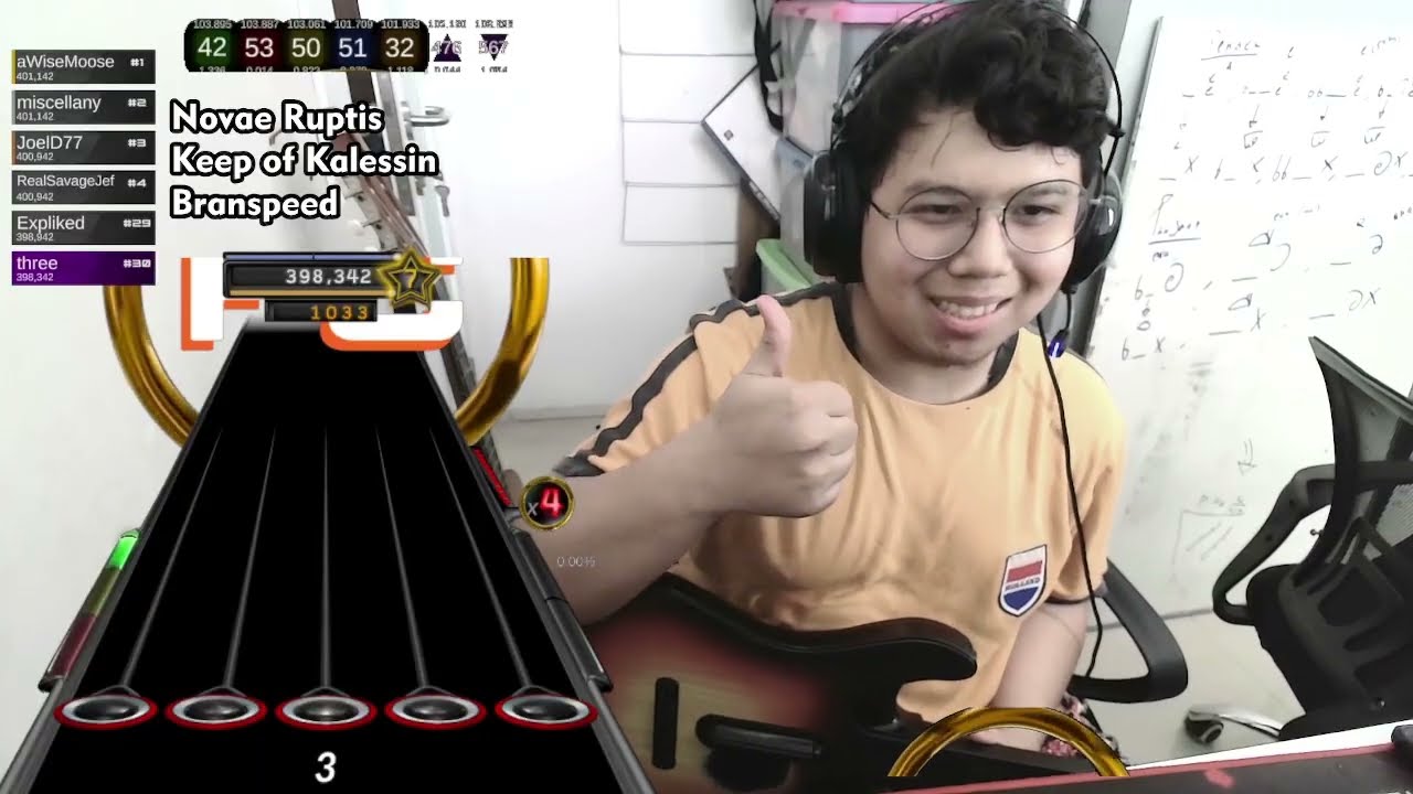 Novae Ruptis FC (Guitar and Keyboard Comparison)