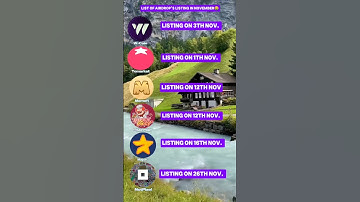 November listing telegram Airdrops #airdrop #subscribe #majorairdrop #wcoin #notpixel #memefi