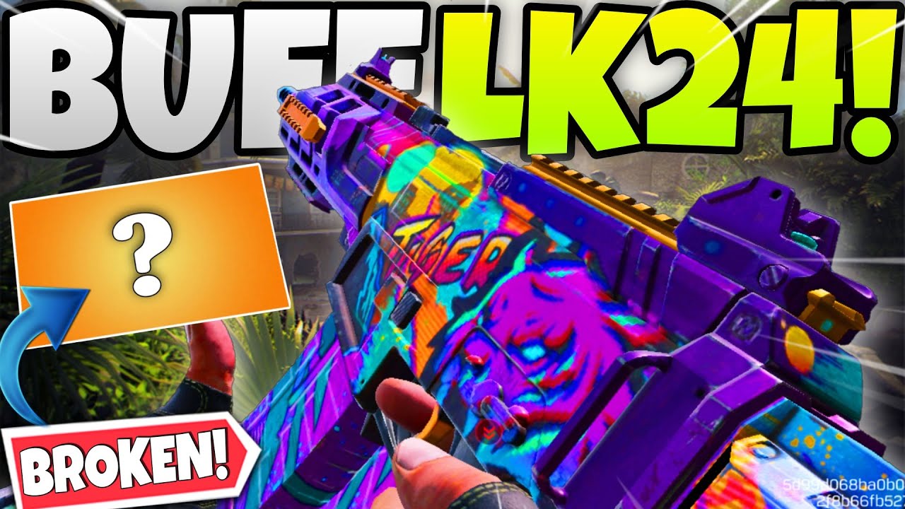 *BROKEN* LK24 Gunsmith build! BUFFED Setup LK24 Best Attachments COD
