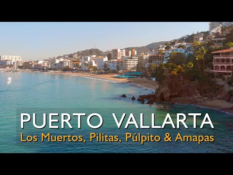 Paseo de Puerto Vallarta Zona Romántica, Los Muertos, Las Pilitas, El Púlpito, Playa Las Amapas