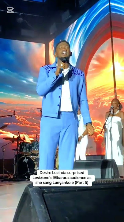 Desire Luzinda joins levixone on stage #levixone #uganda