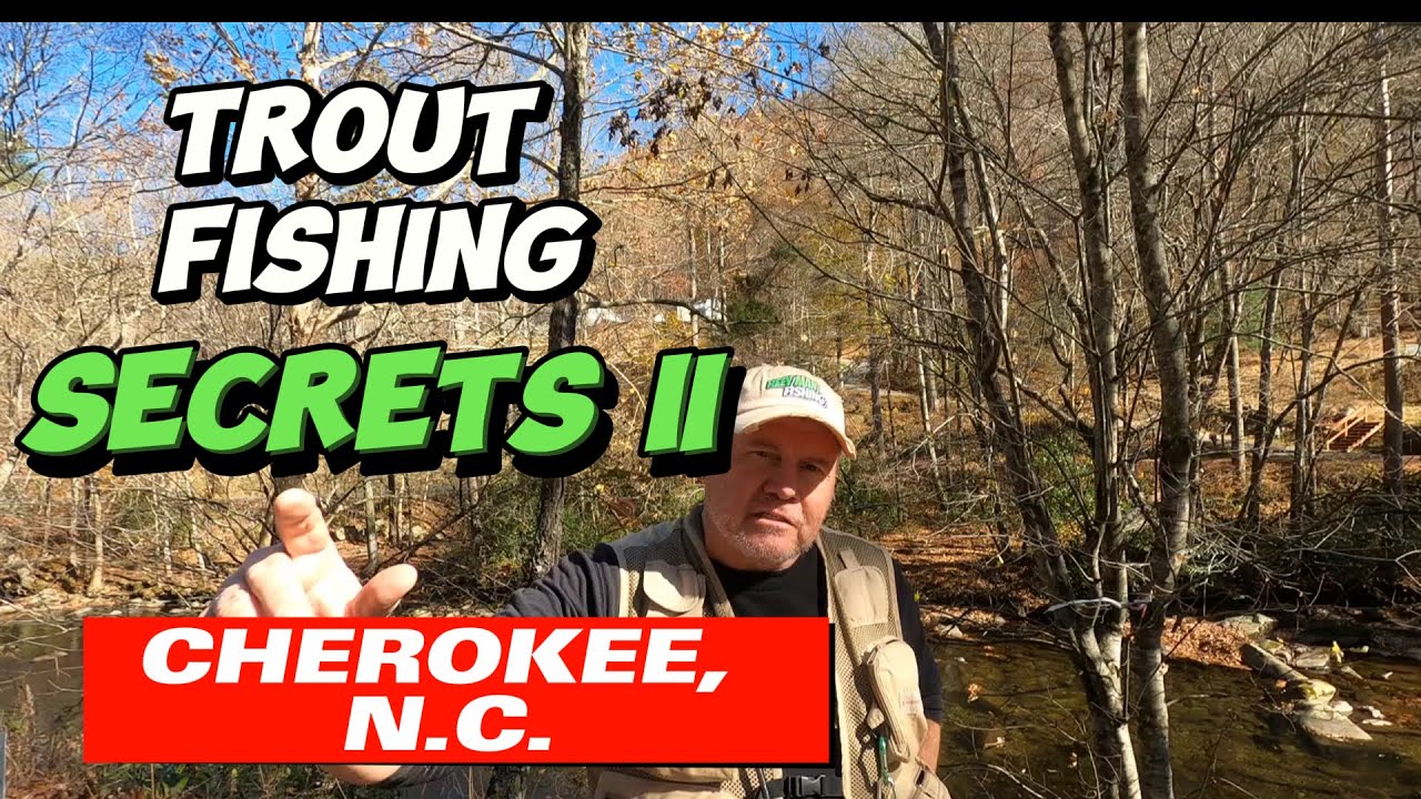 Trout Fishing Cherokee Secrets II YouTube
